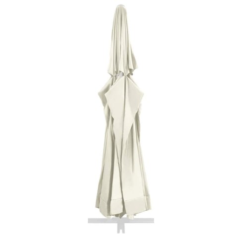 ZAMIENNE POKRYCIE PARASOLA OGRODOWEGO PIASKOWE 610CM 8 ŻEBER