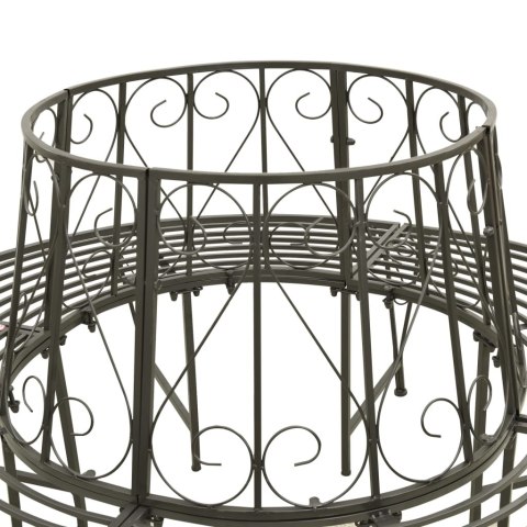 ŁAWKA POD DRZEWO 160CM STALOWA