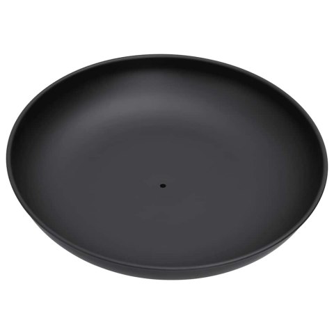 CZARNE PALENISKO OGRODOWE 57CM MISA OGNISKO STALOWE NOWOCZESNE TARASOWE GRILLVidaXL Palenisko, 57 cm, stal