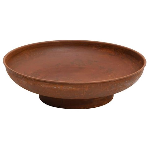 PALENISKO OGRODOWE RUSTYKALNE 57CM MISA OGNISKO GRILL STALOWE MOCNE TARASOWE