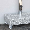 STOJAK POD PARASOL JASNOSZARY 45X25X8,3CM GRANITOWY