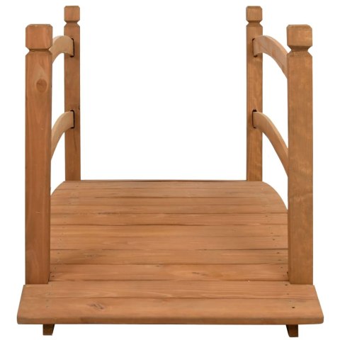 MOSTEK OGRODOWY 140X60X60CM LITE DREWNO JODŁOWE