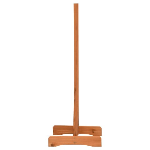 OGRODOWY PŁOT KRATKOWY POMARAŃCZOWY 150X80CM DREWNO JODŁOWE