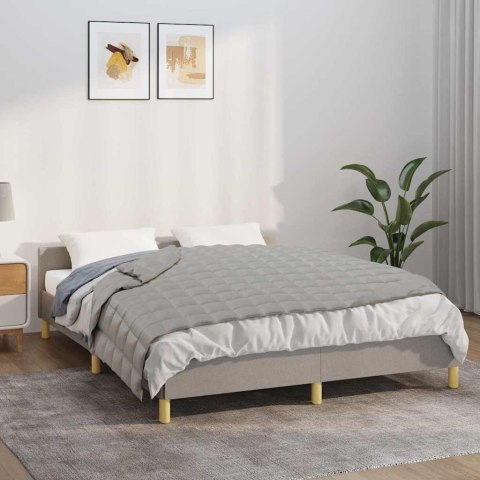 KOC OBCIĄŻENIOWY SZARY 140X200CM 10KG TKANINA