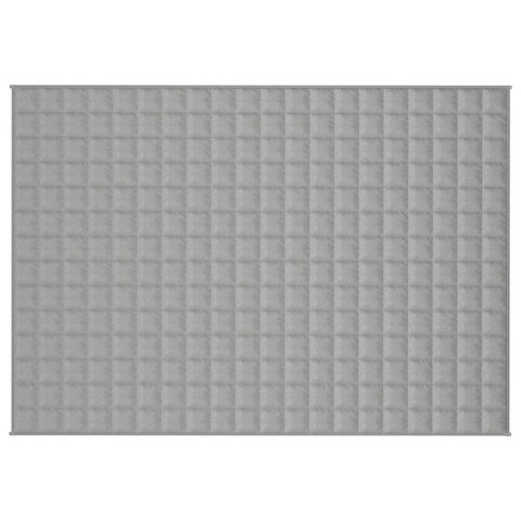 KOC OBCIĄŻENIOWY SZARY 140X200CM 10KG TKANINA