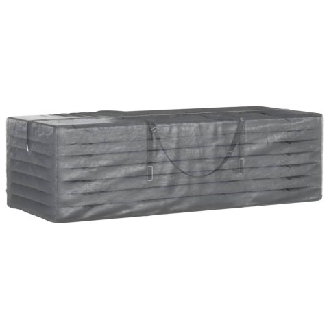 TORBA DO PRZECHOWYWANIA PODUSZEK OGRODOWYCH CHOINKI 2 SZT. CZARNE 135X40X55CM