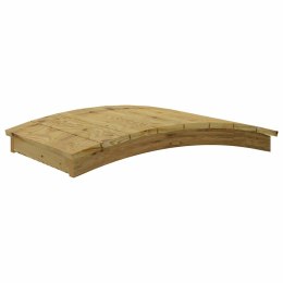 MOSTEK OGRODOWY 110X74CM IMPREGNOWANE DREWNO SOSNOWE
