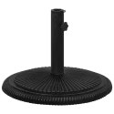 PODSTAWA POD PARASOL CZARNA 45X45X30CM ŻELIWO