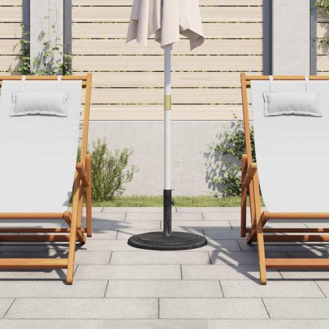 PODSTAWA POD PARASOL CZARNA 45X45X30CM ŻELIWO