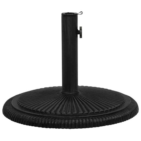 PODSTAWA POD PARASOL CZARNA 45X45X30CM ŻELIWO