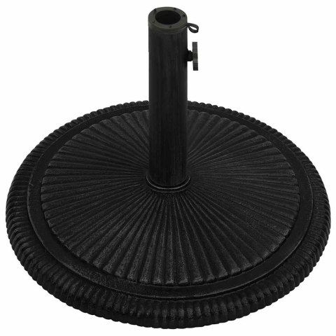 PODSTAWA POD PARASOL CZARNA 45X45X30CM ŻELIWO