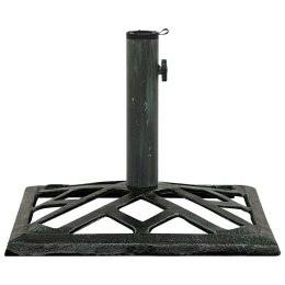 PODSTAWA POD PARASOL ZIELONA 44X44X31CM ŻELIWO