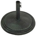 PODSTAWA POD PARASOL ZIELONA 45X45X30CM ŻELIWO