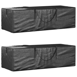TORBA DO PRZECHOWYWANIA PODUSZEK OGRODOWYCH CHOINKI 2 SZT. 135 x 40 x 55 cm