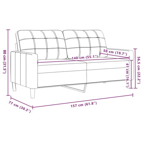 2-CZĘŚCIOWY KOMPLET WYPOCZYNKOWY OBITY AKSAMITEM NIEBIESKI