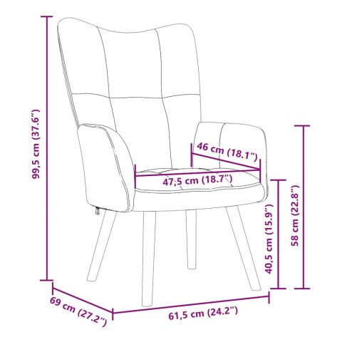FOTEL WINNA CZERWIEŃ OBITY AKSAMITEM