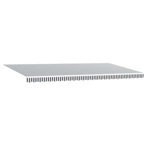 AUTOMATYCZNA MARKIZA Z LED ANTRACYTOWO-BIAŁA 600X300CM