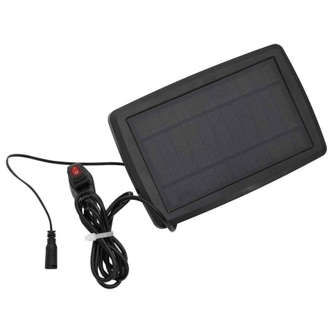 RĘCZNIE ZWIJANA MARKIZA Z LED ANTRACYTOWO-BIAŁA 500X300CM