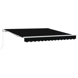MARKIZA TARASOWA RĘCZNA 350X250CM CHOWANA PASY ODPORNA UV MOCNA RAMA BALKONOWA