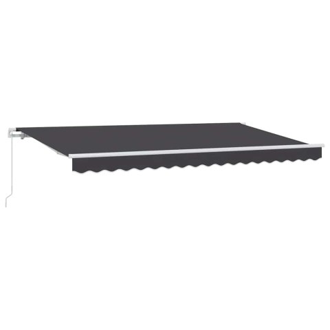 MARKIZA ZWIJANA ANTRACYT 350X200CM TKANINA
