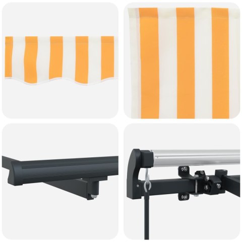 MARKIZA ZWIJANA ŻÓŁTY 350X200CM TKANINA