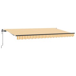 MARKIZA ZWIJANA ŻÓŁTY 350X200CM TKANINA