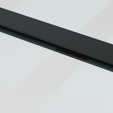 DRZWI PRZESUWNE Z OSPRZĘTEM 102X205CM SZKŁO ESG I ALUMINIUM