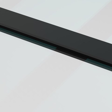 DRZWI PRZESUWNE Z OSPRZĘTEM 90X205CM SZKŁO ESG I ALUMINIUM