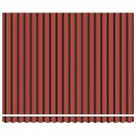MARKIZA OGRODOWA ZWIJANA Z LED ŻÓŁTA I POMARAŃCZOWA 400X350CM