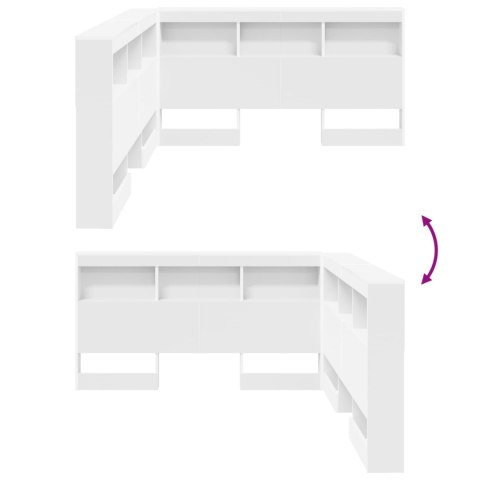 ZAGŁÓWEK DO PRZECHOWYWANIA BIAŁY 160CM