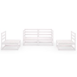 4-CZ. ZESTAW MEBLI WYPOCZYNKOWYCH DO OGRODU BIAŁY SOSNOWY