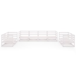 8-CZ. ZESTAW MEBLI WYPOCZYNKOWYCH DO OGRODU BIAŁY SOSNOWY