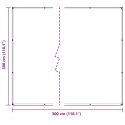 PLANDEKA Z OCZKAMI PRZEZROCZYSTY 3X3M POLIETYLEN