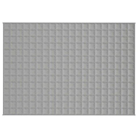 KOC OBCIĄŻENIOWY SZARY 138X200CM 10KG TKANINA