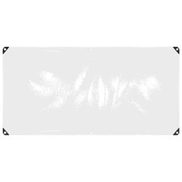 PLANDEKA Z OCZKAMI PRZEZROCZYSTY 1X2M POLIETYLEN