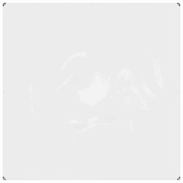 PLANDEKA Z OCZKAMI PRZEZROCZYSTY 2X2M POLIETYLEN