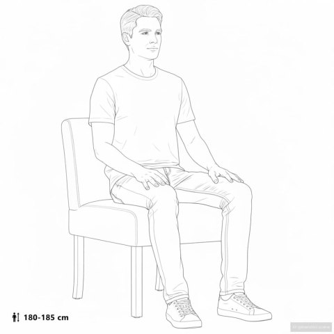 FOTEL CIEMNOSZARY TKANINA