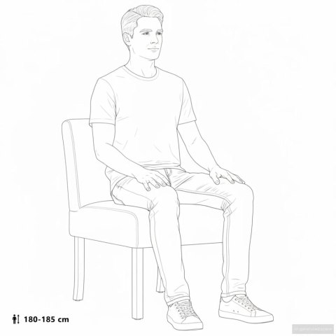 VidaXL Fotel, kremowy, obity tkaniną