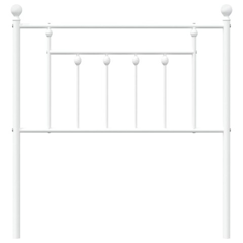 METALOWE WYMIENNE WEZGŁOWIE BIAŁE 80CM