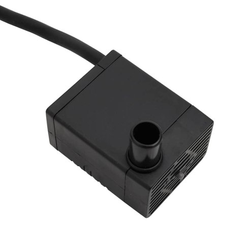 FONTANNA Z POMPĄ 57X57X53CM LITE DREWNO JODŁOWE