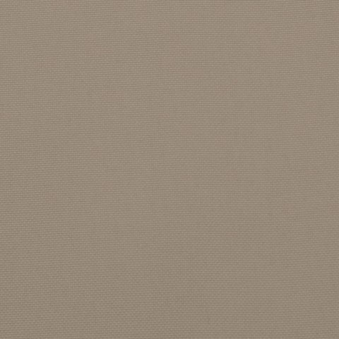 OKRĄGŁA PODUSZKA TAUPE Ø 100X11CM TKANINA OXFORD