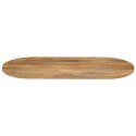 BLAT STOŁU 100X50X2,5CM OWALNY LITE DREWNO MANGO