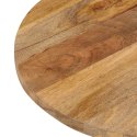 BLAT STOŁU 100X50X2,5CM OWALNY LITE DREWNO MANGO