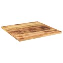 BLAT DO STOLIKA 80X80X1,5CM KWADRATOWY SUROWE DREWNO MANGO