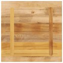 BLAT DO STOLIKA 80X80X1,5CM KWADRATOWY SUROWE DREWNO MANGO
