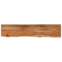 BLAT DO STOŁU 140X30X3,8CM DREWNO AKACJOWE NATURALNA KRAWĘDŹ