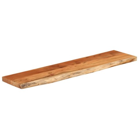BLAT DO STOŁU 160X40X2,5CM DREWNO AKACJOWE NATURALNA KRAWĘDŹ