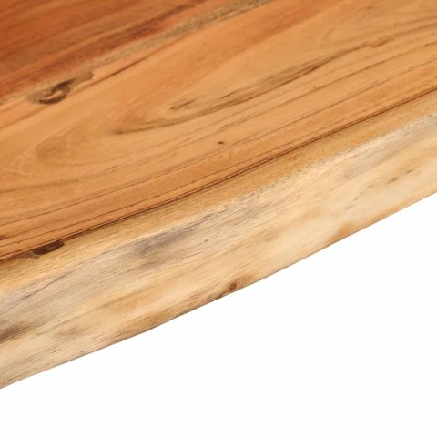 BLAT DO STOŁU 160X40X2,5CM DREWNO AKACJOWE NATURALNA KRAWĘDŹ