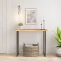 BLAT DO STOŁU 90X40X2,5CM DREWNO AKACJOWE NATURALNA KRAWĘDŹ