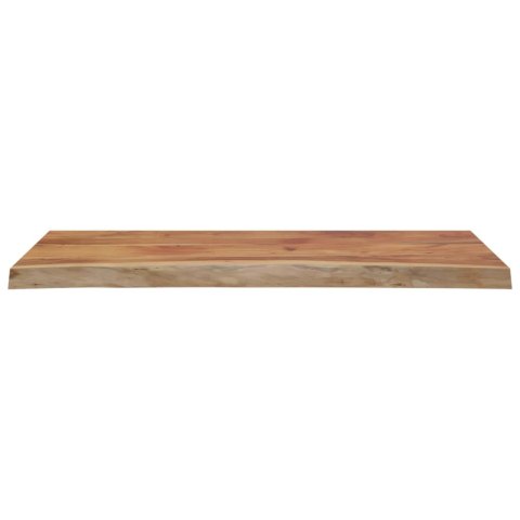 BLAT DO STOŁU 90X40X2,5CM DREWNO AKACJOWE NATURALNA KRAWĘDŹ